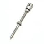 Gree Wall Post Clamp Hardware 304 3mm Wire Trellis Stainless Steel Wood Screw