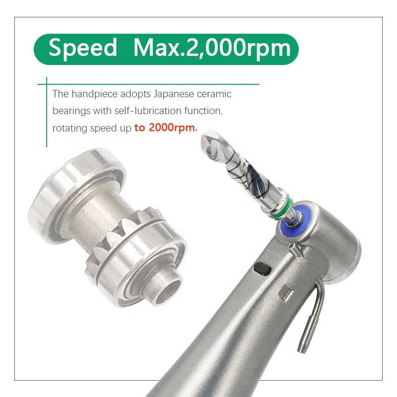 Practical Straight Surgical Contra Angle Handpiece 20:1 Multipurpose