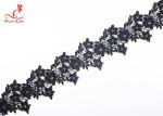 Elegant Flower Patern Water Soluble Lace Trim Embroidery For Prom Dress Lace