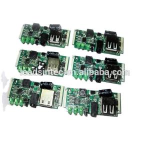 Multilayer Automotive PCB Assembly 4OZ Gold Plated SMT PCB Board