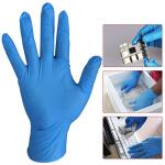 Soft 4 Mil Blue Nitrile Examination Gloves Non Latex