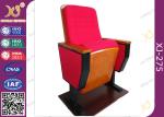 Fabric Cover Sound Absorbing Conference Room Chairs hall chairs with Writing Pad