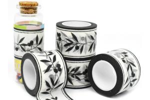 China China Wholesale Washi Tape Custom Vintage Style Adhesive Paper Tape Masking Tape factory