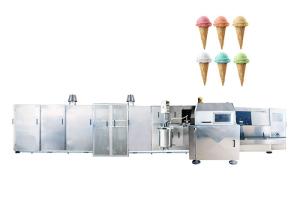 China Automatic Industrial Ice Cream Cone Machine 6000 Standard Cones / Hour factory