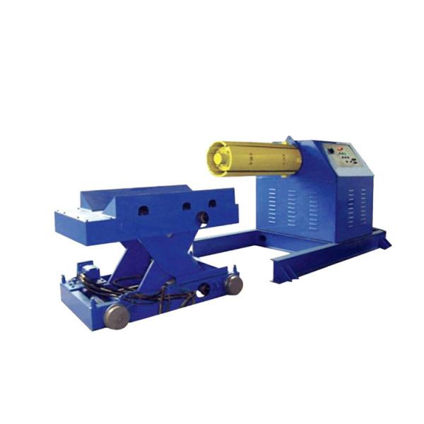 China Steel Plate Leveling Machine / Decoiler and Straightening Machine factory