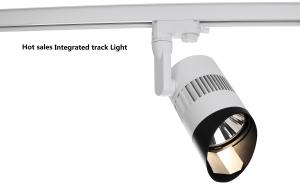Pure Aluminum 30W LED Track Lamp CITIZEN COB LED Chip LED Driver Integrated