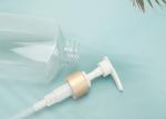Clear 350ml Empty Pump Shampoo Bottles For Hand Washing PET Plastic