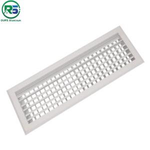 China Adjustable Metal Air Conditioner Decorative Wall Vent Covers 16x8 12x8 Air Register factory