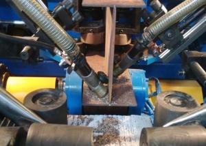 China Full Automatic H Beam Welding Line Web Gantry Assembly Thickness 6 - 32mm factory
