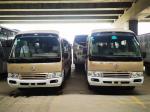 22seats Golden Dragon Used Coaster Bus Mini Coach Yuchai 90kw 2015-2017 Diesel