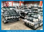 50 X 50 Mm Pvc Coated Chain Link Fence For Playground Iron Wire Material