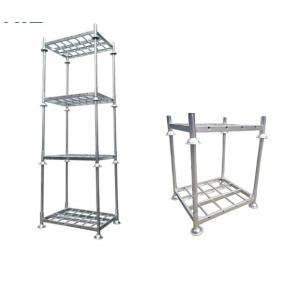 Industrial Warehouse Steel Stacking Pallet Rack with Removable Posts Stacking