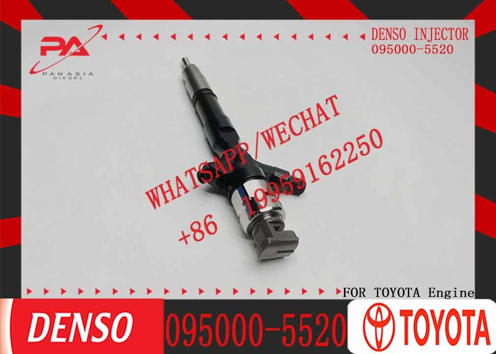New Common Rail Injector 23670-39276 23670-30100 095000-5520 for 1KD 2KD Diesel Nozzle High Quality