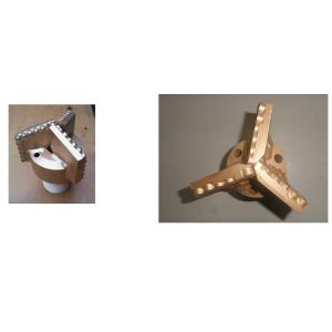 3 Wing Step and Chevron Drag Bits