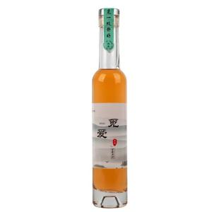 China 200ml 375ml 500ml Glass Vodka Bottle With Metal Screw Cap factory