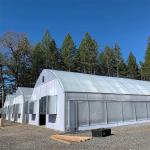 Hydroponic Plant Growing Polycarbonate Greenhouse Light Deprivation