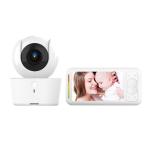 H62 5 Inch 720P Baby Monitor Pan Tilt Zoom 3000mah Home Dog Cameras