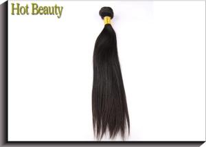 China Silky Straight Bundles Non - remy Hair Extensions 1 Piece 10 - 28 Inch Natural Color factory