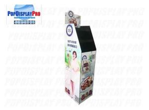 China Silk Screen Printed Full Color 3 Tier Merchandising Shelf factory