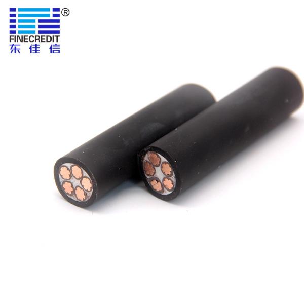 XLPE Underground Insulated Cable , WDZ-YJY N2X2Y 1.5-630mm2 Low Smoke Zero