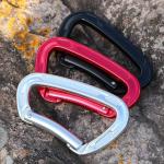 Finish OEM 22-24 KN Carabiner Hook 7075 Aluminum Carabiner Climbing Safety Snap