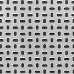 Slitting GI Hot Dipped Perforated Zinc Sheet SGCH