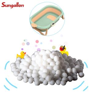 Safe and Eco-Friendly TPE Granules for Infant Bath Folding Basins