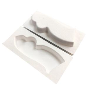 China Wet Press Moulded Pulp Packaging Sugarcane Material Oilproof Staticproof factory