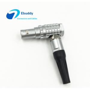 LEMO Metal Circular Connector FHG 1B 2 3 4 5 6 7 8 10 14 16 Pin Right Angle