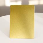 Furniture Display Cabinets Brushed Stainless Steel Sheet 0.3mm For Stunning