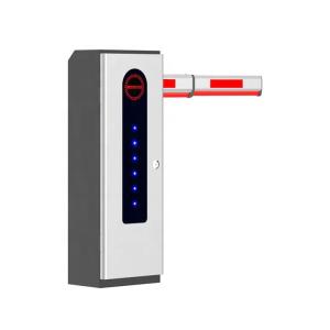 China Adjustable 0.6S 3M Arm IP55 RS485 Vehicle Barrier Gate For Intelligent Parking System factory