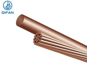 China Aluminum Conductor Hdbc Bare Hard Drawn HD Copper Conductor Bare Copper Wire factory