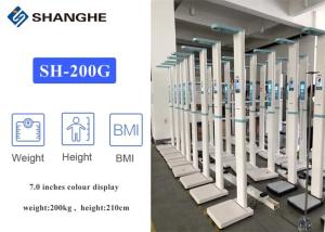 China Balance Connected 7.0 inch Weight And Height Measuring Machine factory