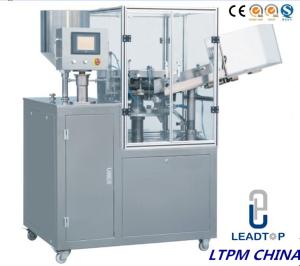 China Ointment Automatic Tube Filling and Sealing Machine For Aluminum Tube factory