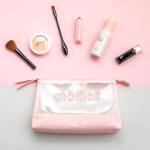 Cartoon PU Leather Makeup Toiletry Travel Bags For Girls