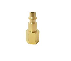 China 1/4 In. NPT IM Brass Female Plug For Connecting Air Tools factory