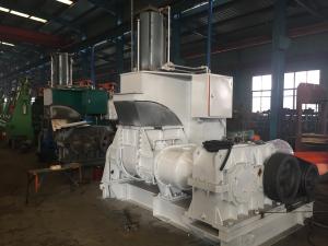 China PLC Control Rubber Kneader Machine Plastic Banbury Mixer For Rubber Mixing factory