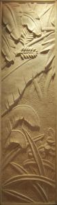 China 2015 hot sell artificial sandstone wall relief QG-R0006 factory