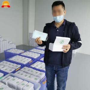 China Breathable Medical Anti Virus 3 Ply Non Woven Face Mask factory