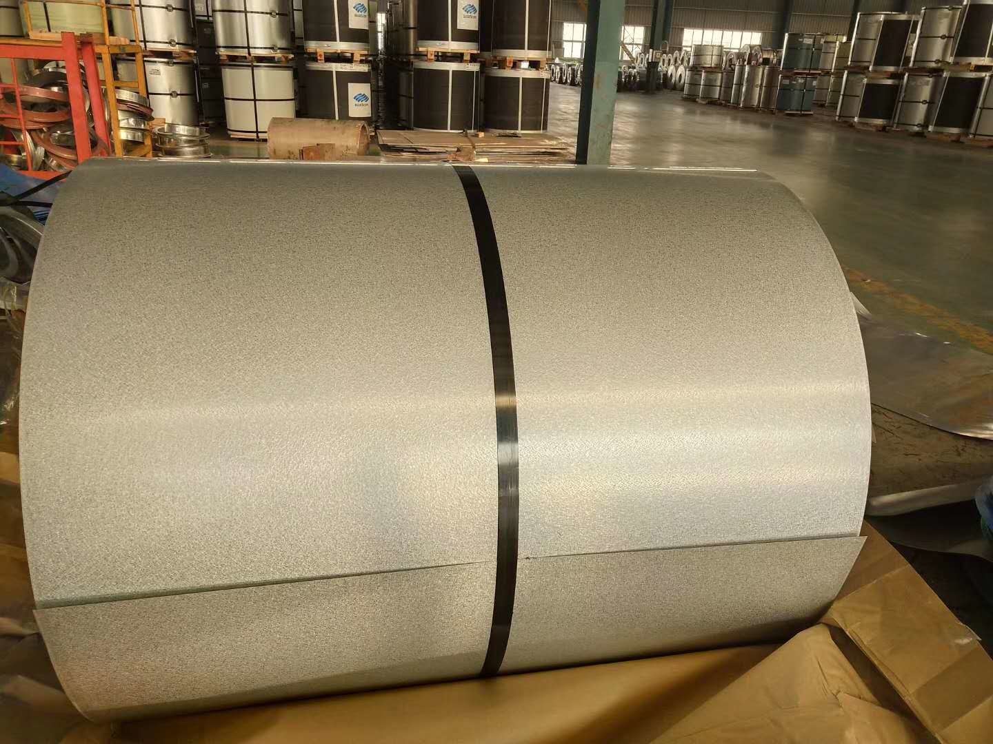 Aluzinc Coated Strip Galvanized Steel Coils AZ120 Cold Rolled G550 High Heat Resistance