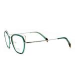 BD136M Customized Vintage Square Glasses Acetate Metal Frames For Women