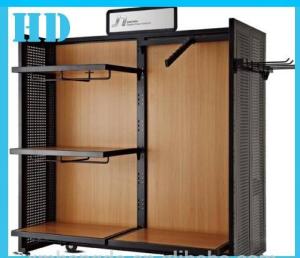 China Recyclable Wooden Display Stands Cabinet MDF For Clothes Displaying factory