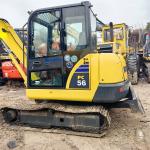 Affordable KOMATSU PC56 Excavator with Low Working Hours and Crawler Chain