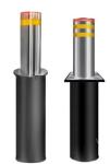 350W Integrated Telescopic Security Hydraulic Rising Bollards 20KN
