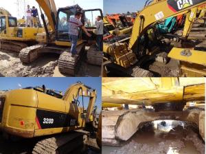 China Used Excavator for sale 320D .30 ton Caterpillar Excavator Located in China factory