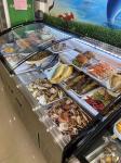 Ladder ice table seafood barbecue display commercial order fruit fishing