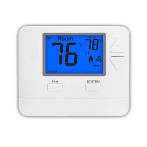 China 24V WIFI Non-Programmable Digital Heating Heat Pump Thermostat STN721W Air Conditioner Thermostat with Alexa factory