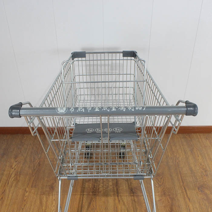 125L Australia Customer Personal Shopping Carts For Supermarket Supermarket Shopping Trolley