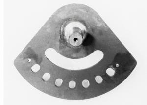 China Position Adjust Bracket Metal Stamping Parts Q235A Cool Sheet Material factory