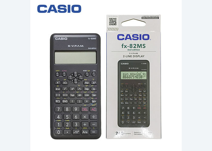 For Authentic CASIO Casio FX-82MS Student Function Calculator for elementary Middle and high school exams